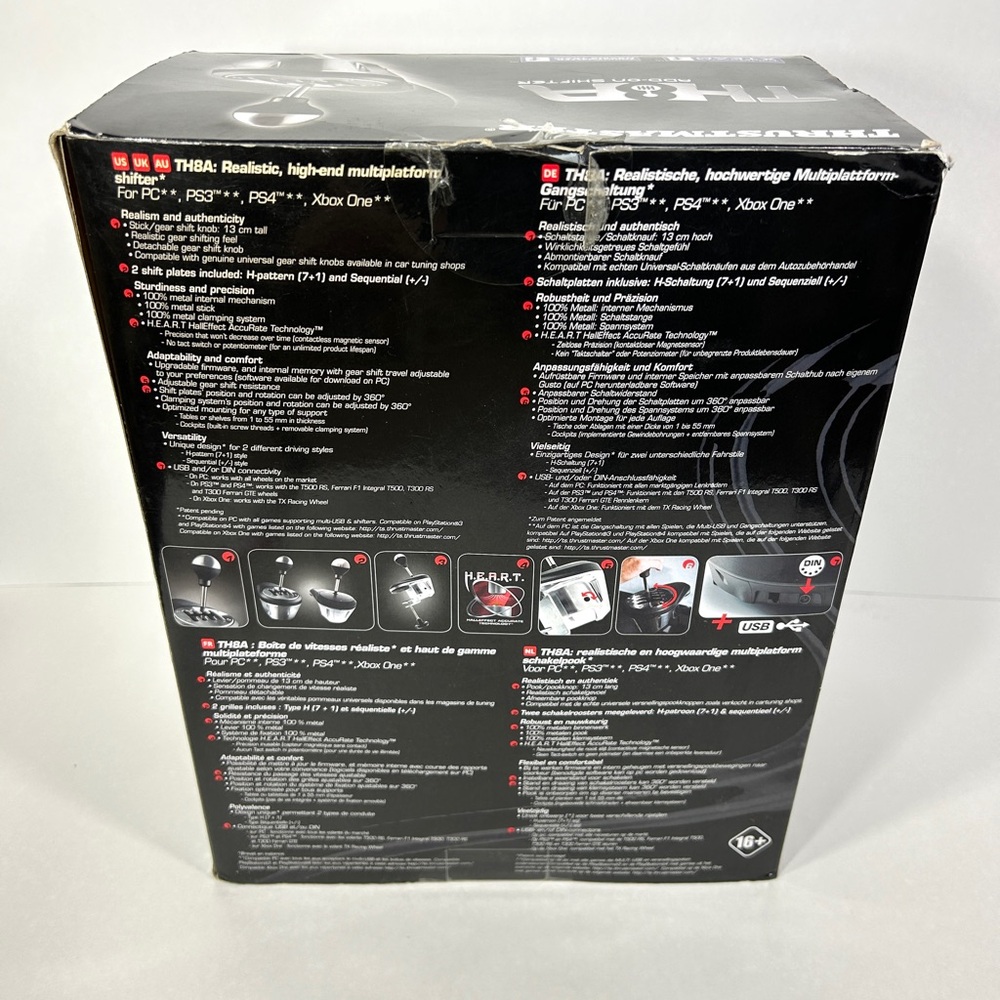 Thrustmaster TH8A Add-On Shifter - Picture 2 of 3
